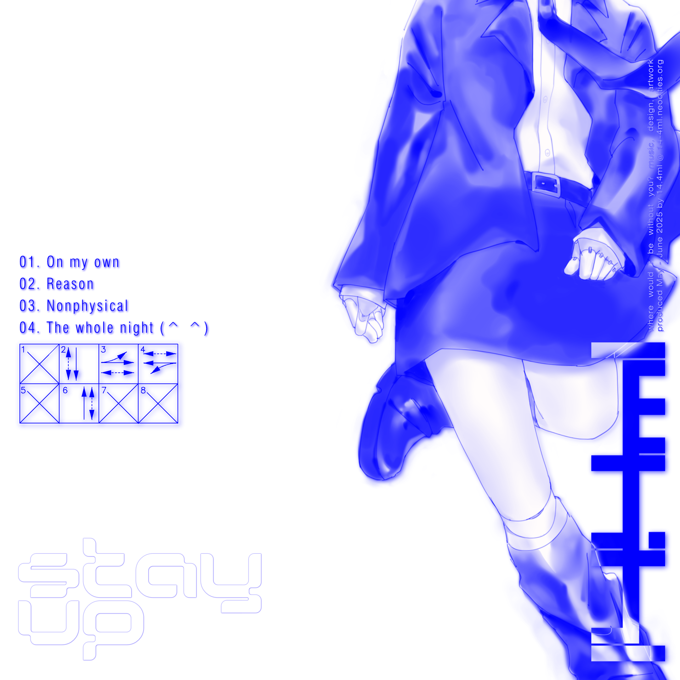 back cover art for Stay up (EP)